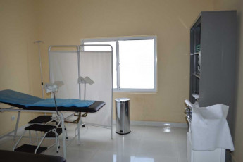 exam room in clinic