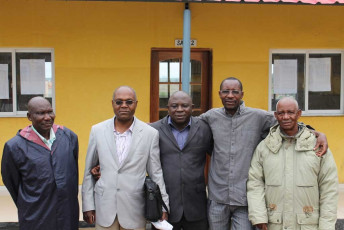 RISE Angola leadership with officials