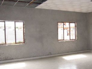 classroom under construction