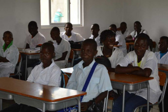 students in class at sibol