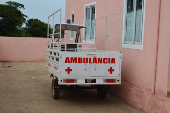 ambulance at health post