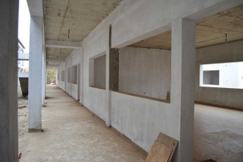 classrooms under construction