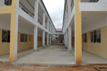 view of cicolo school during construction phase