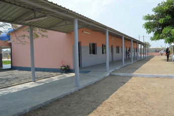 wing of classrooms
