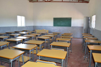 new classroom - desks provided by government