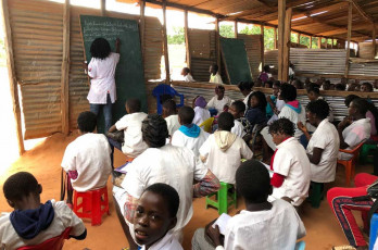 existing classrooms at Njele